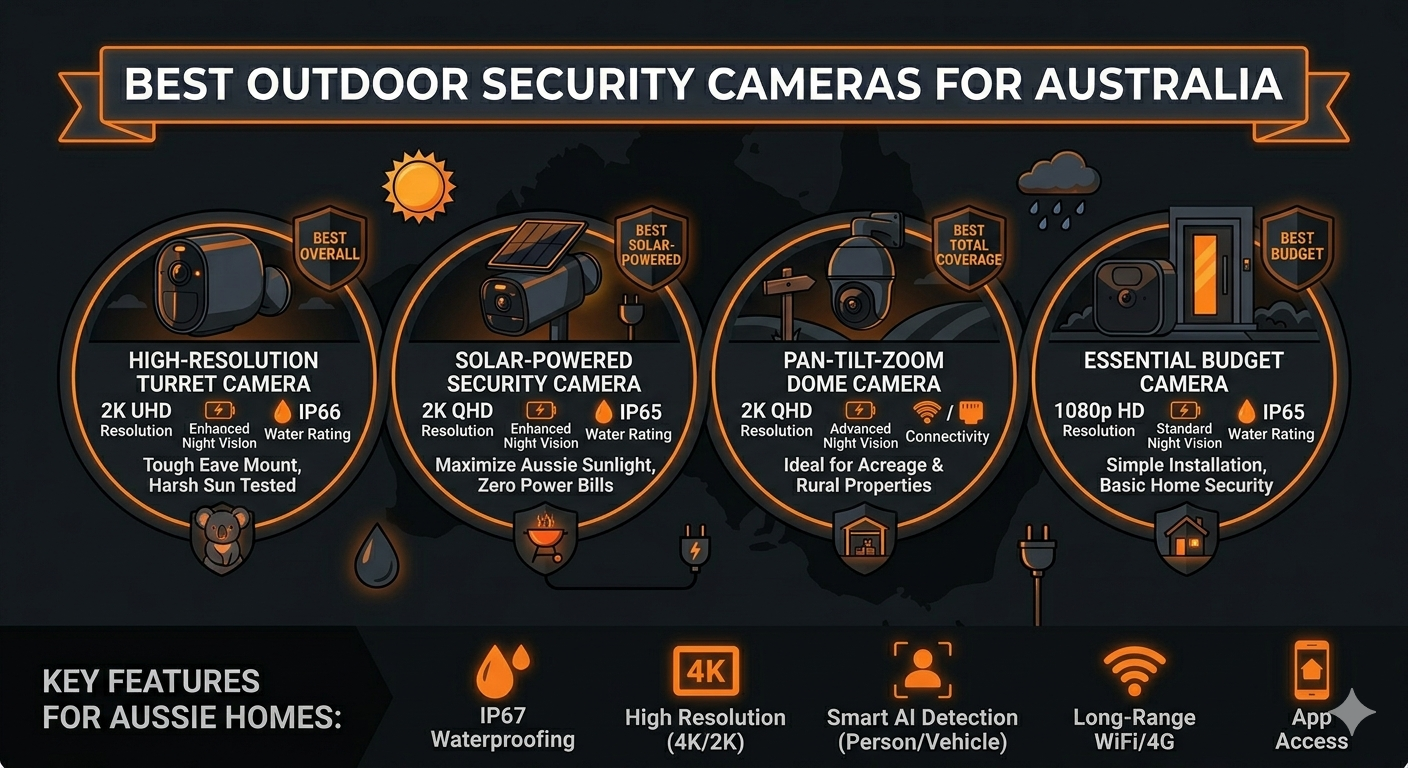 Best Outdoor Security Cameras for Australia