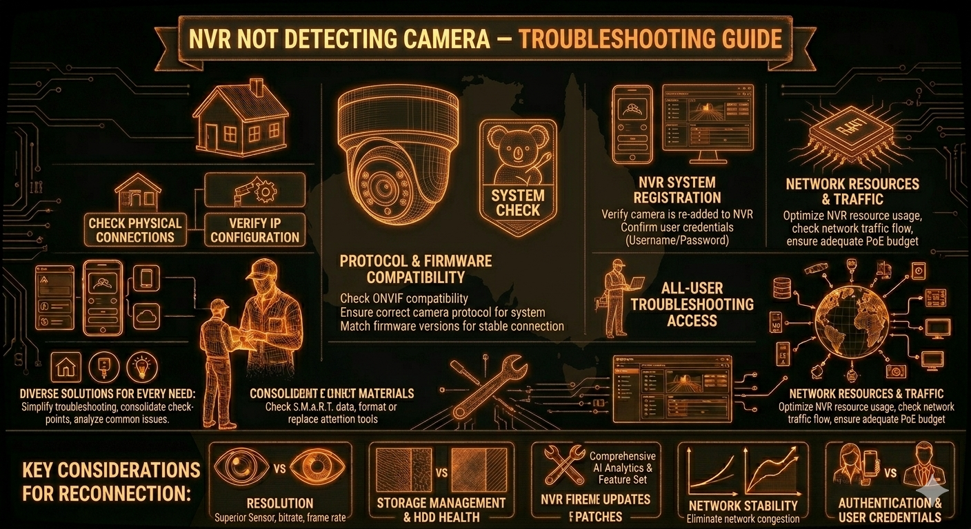 NVR Not Detecting Camera — Troubleshooting Guide