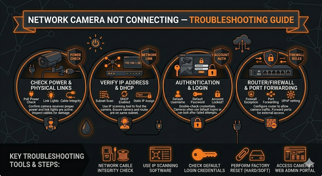 Network Camera Not Connecting — Troubleshooting Guide