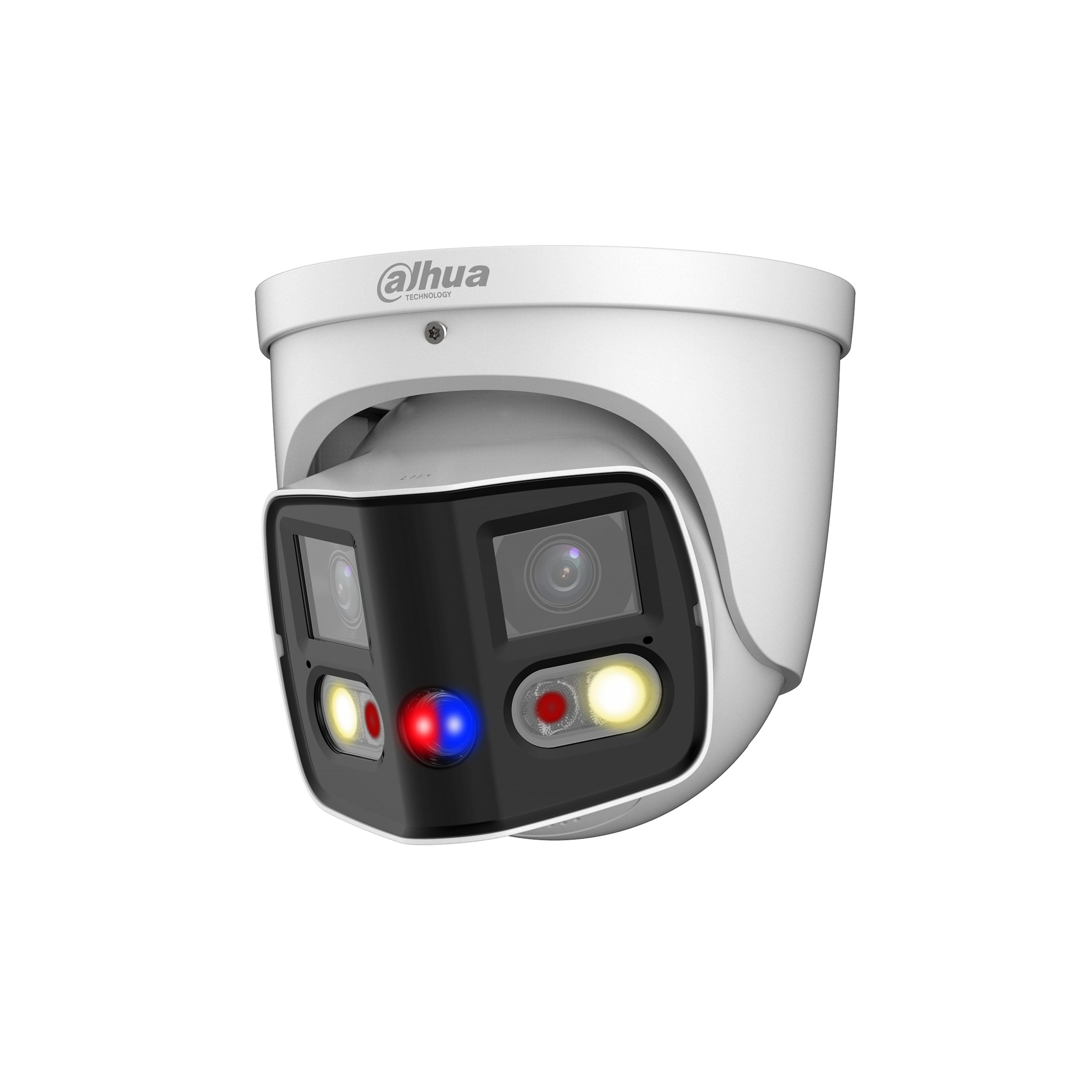 The DH-IPC-PDW3849-A180-AS-PV-ANZ is a dual-sensor 180-degree panoramic TiOC camera with EPTZ