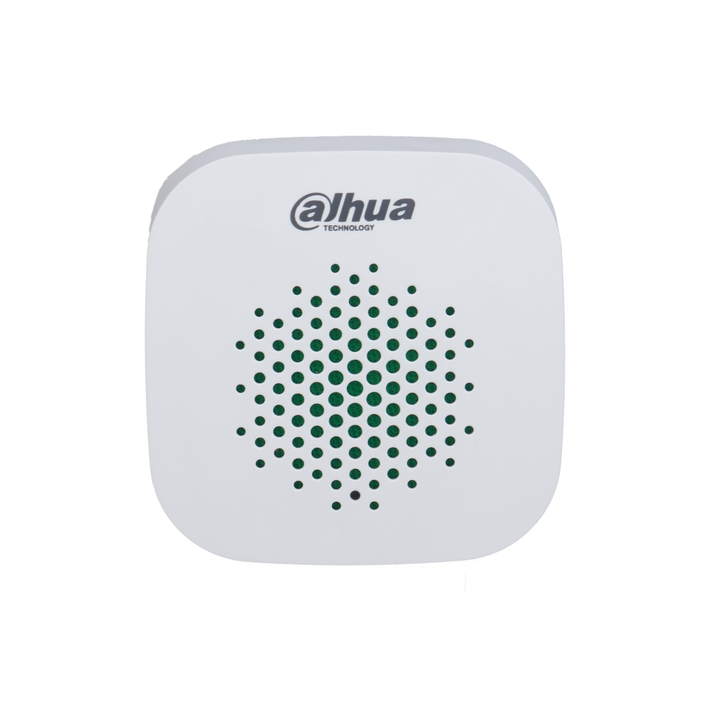 The DHI-ARA12-W2 is a wireless indoor siren for the Dahua Airshield system