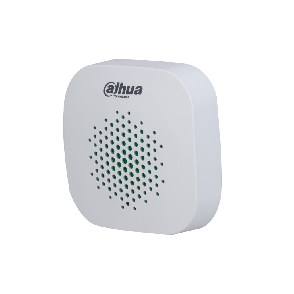 The DHI-ARA12-W2 is a wireless indoor siren for the Dahua Airshield system