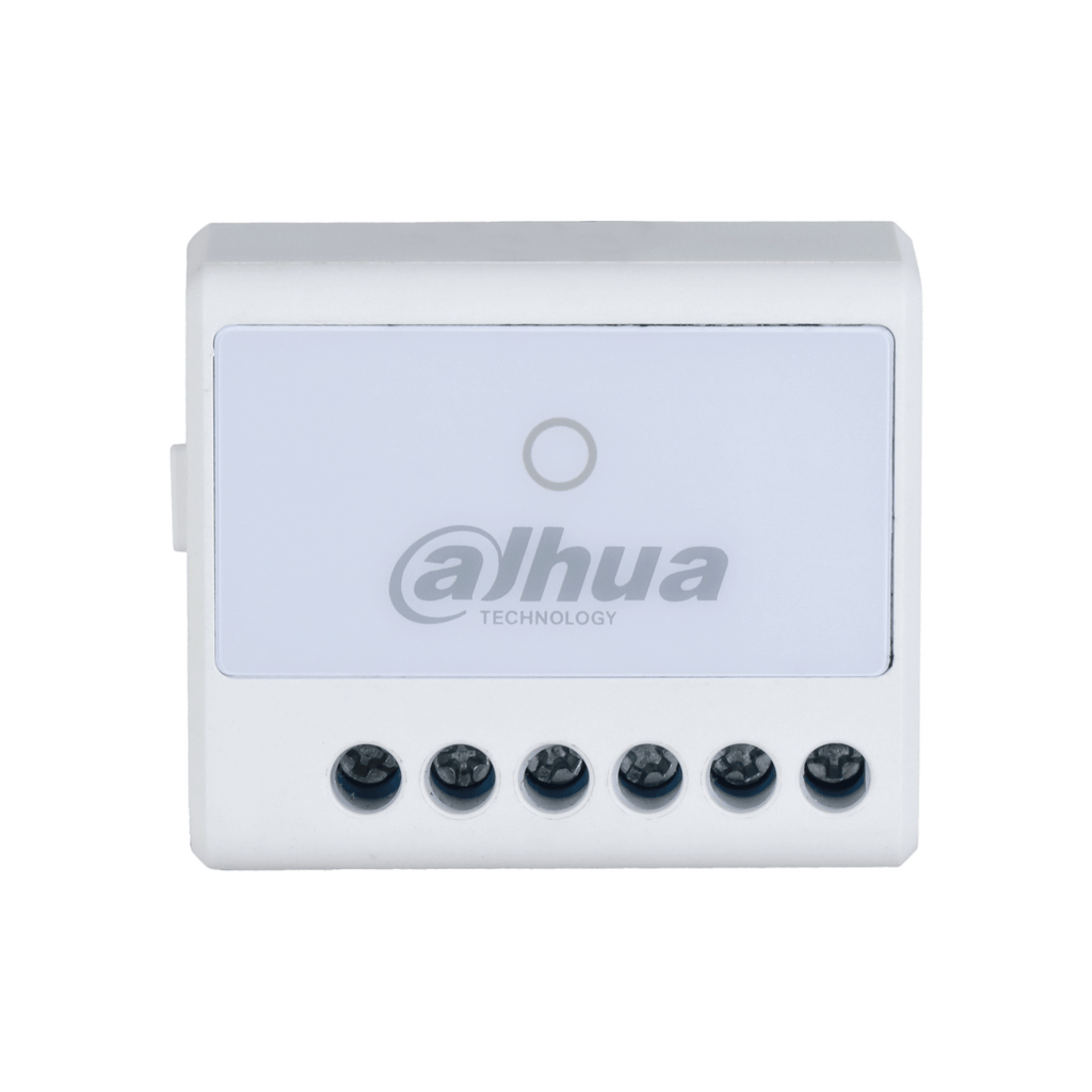 The DHI-ARM7011-W2 is a wireless relay module for the Dahua Airshield system