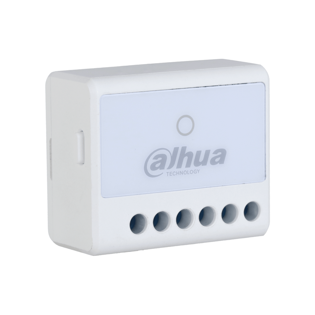 The DHI-ARM7011-W2 is a wireless relay module for the Dahua Airshield system