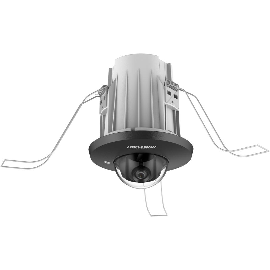 DS-2CD2E43G2-U Hikvision security camera on a white background
