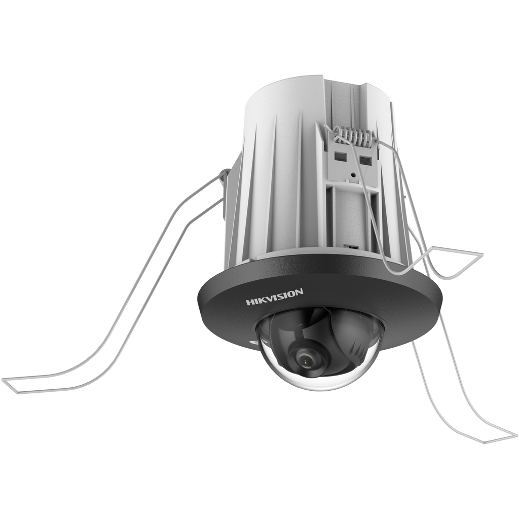 DS-2CD2E43G2-U Hikvision security camera on a white background