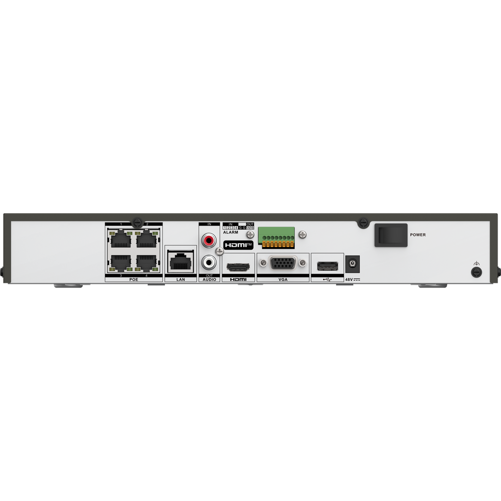 DS-7604NI-M1 is a 4-channel Hikvision Ultra NVR