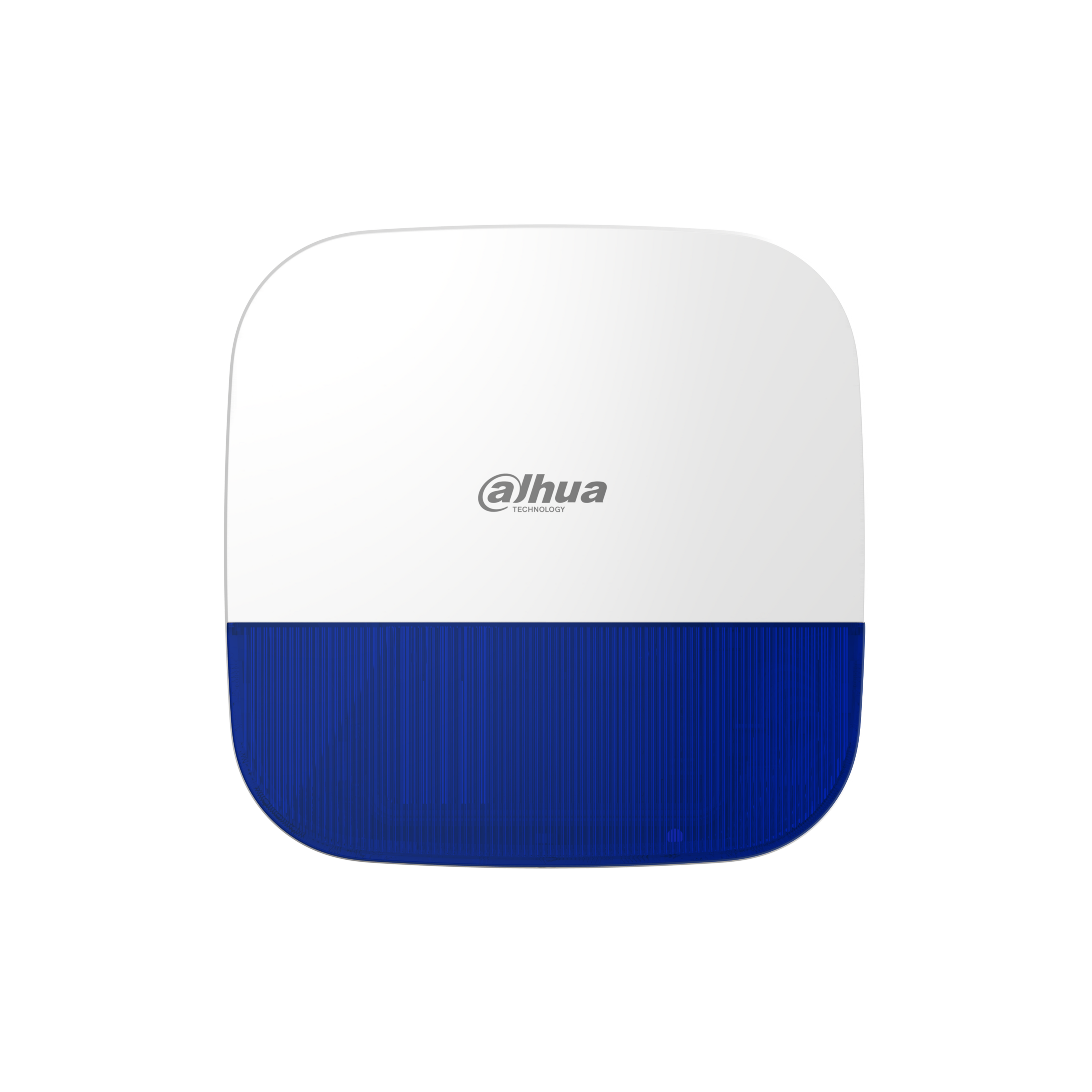 The DHI-ARA13-W2 is a wireless outdoor siren with blue strobe for the Dahua Airshield system