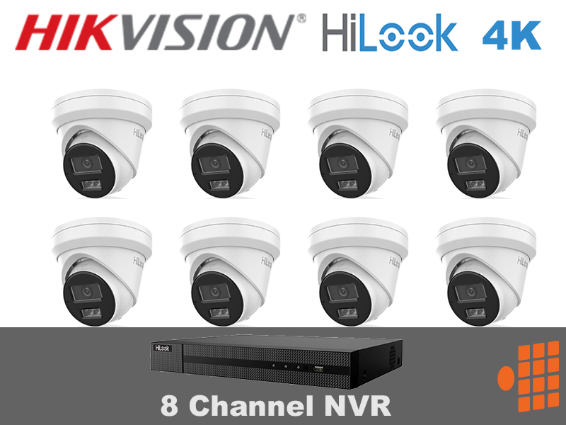 Essential 8 Camera CCTV Package