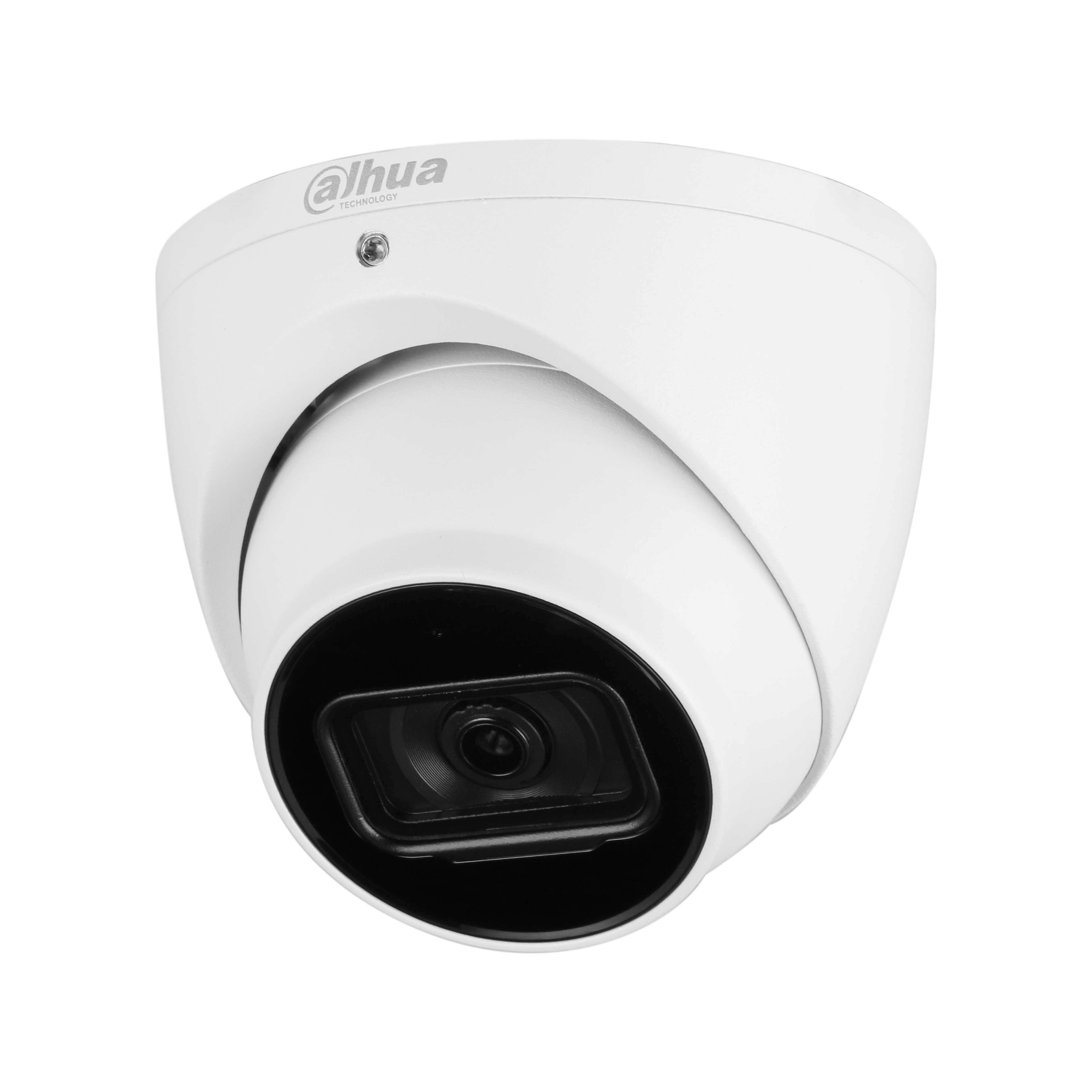 The DH-IPC-HDW3666EMP-S is a 6MP WizSense AI turret camera