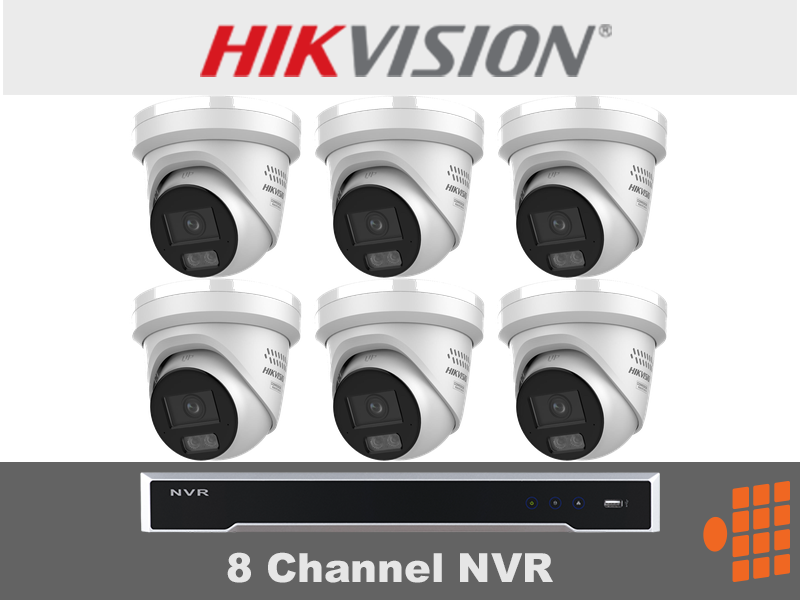Premium 6 Camera CCTV Package