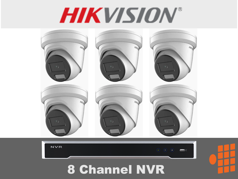 Pro 6 Camera CCTV Package