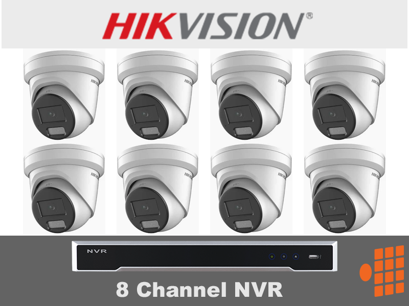 Pro 8 Camera CCTV Package